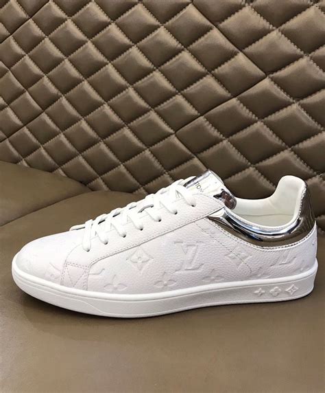 louis vuitton men shoes white|vuitton sneakers men.